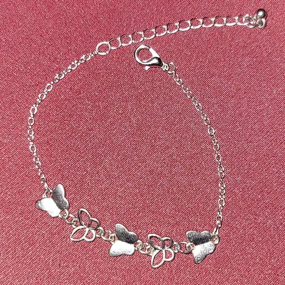 Butterfly Accent 🦋 chaim bracelet Or Anklet